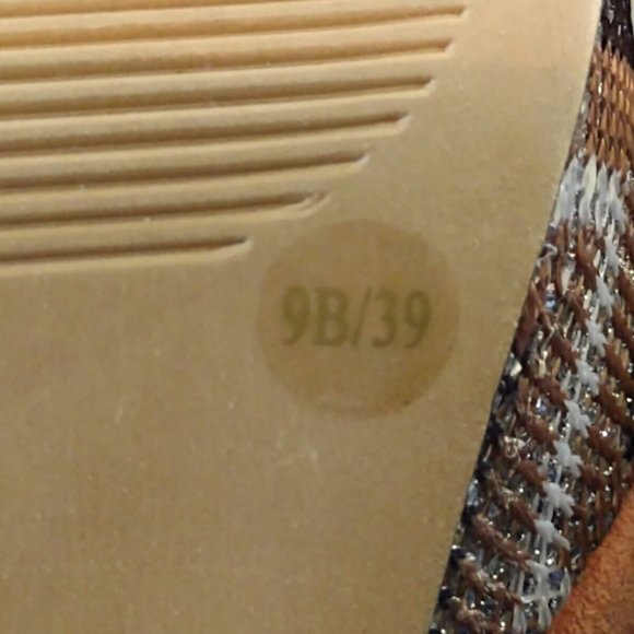 Jessica Simpson Devin 2 Sparkle Platform Stiletto Pink Blush Bow Suede Size 9 B - Picture 9 of 10